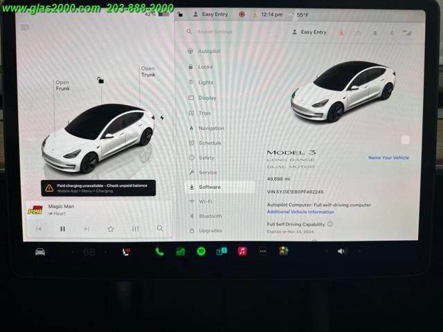 used 2023 Tesla Model 3 car, priced at $28,999