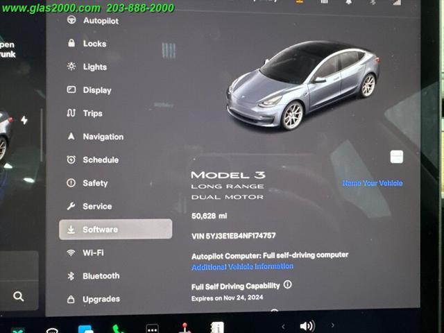 used 2022 Tesla Model 3 car, priced at $28,999