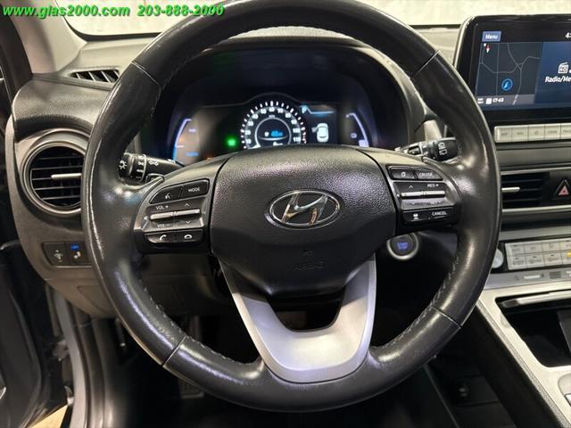 used 2021 Hyundai Kona EV car, priced at $17,499