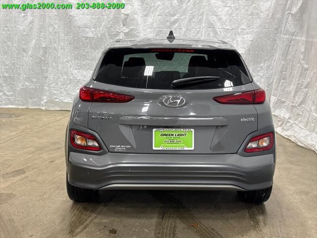 used 2021 Hyundai Kona EV car, priced at $17,499