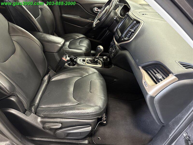 used 2015 Jeep Cherokee car, priced at $12,999