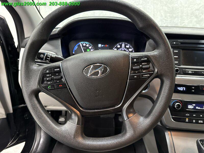 used 2016 Hyundai Sonata Hybrid car, priced at $9,999