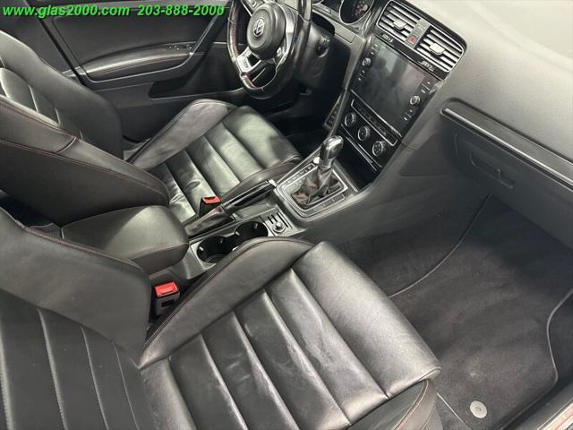 used 2018 Volkswagen Golf GTI car, priced at $16,999