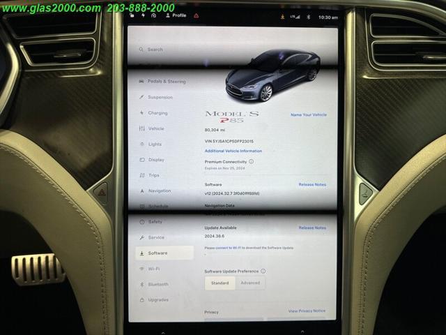 used 2013 Tesla Model S car, priced at $14,999