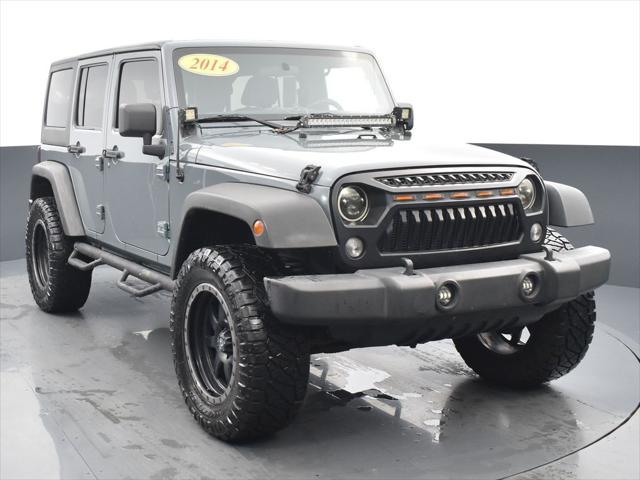 used 2014 Jeep Wrangler Unlimited car, priced at $18,999