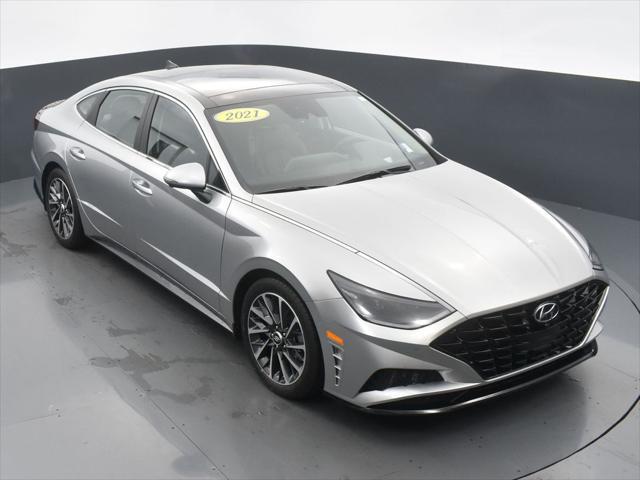 used 2021 Hyundai Sonata car, priced at $22,945