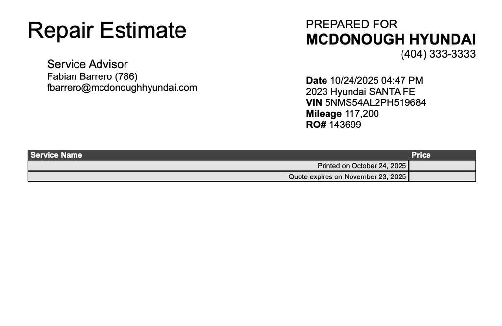 used 2023 Hyundai Santa Fe car, priced at $20,888