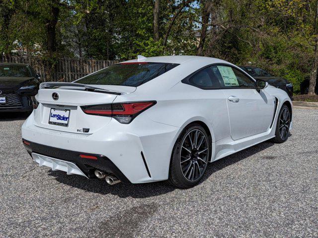 new 2024 Lexus RC F car, priced at $77,093