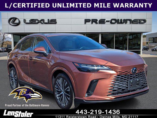 used 2024 Lexus RX 350 car, priced at $55,923