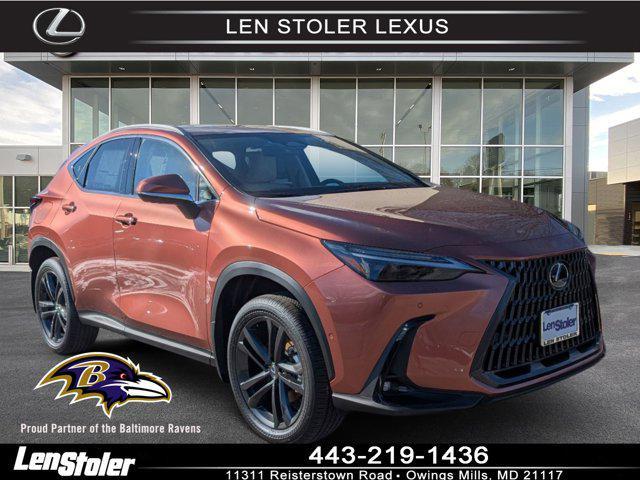 new 2025 Lexus NX 450h+ car, priced at $65,208