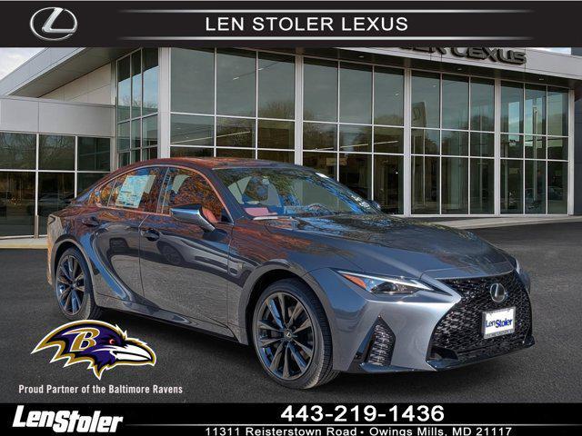 new 2025 Lexus IS 350 car, priced at $47,633