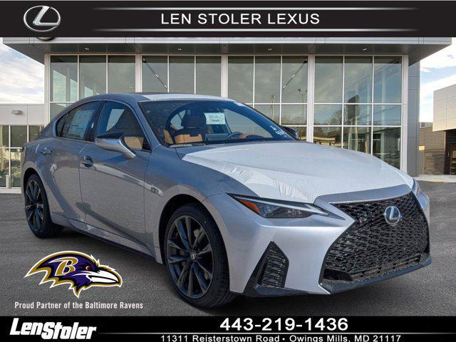 new 2025 Lexus IS 350 car, priced at $47,423