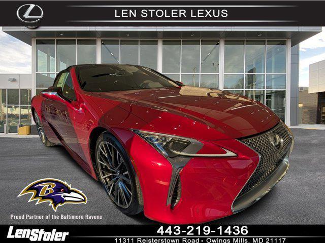 new 2024 Lexus LC 500 car, priced at $115,280