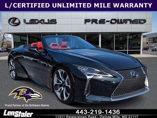 used 2021 Lexus LC 500 car, priced at $76,528