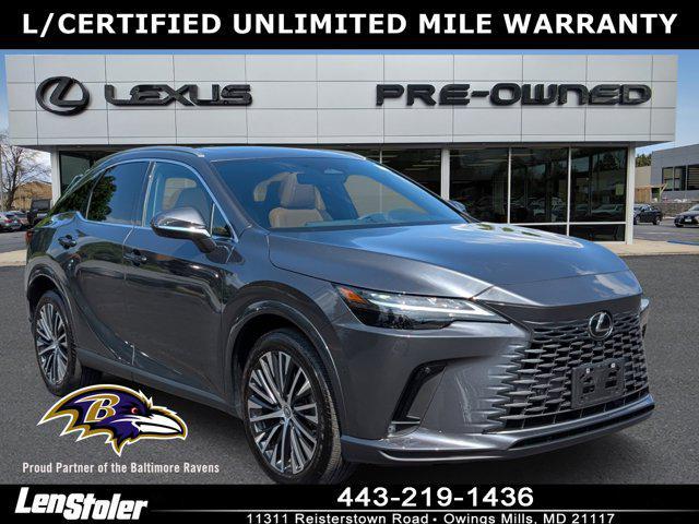 used 2024 Lexus RX 350 car, priced at $58,000