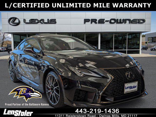 used 2021 Lexus RC F car, priced at $67,513