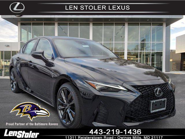 new 2024 Lexus IS 350 car, priced at $54,630