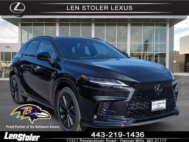 new 2025 Lexus RX 500h car, priced at $73,175