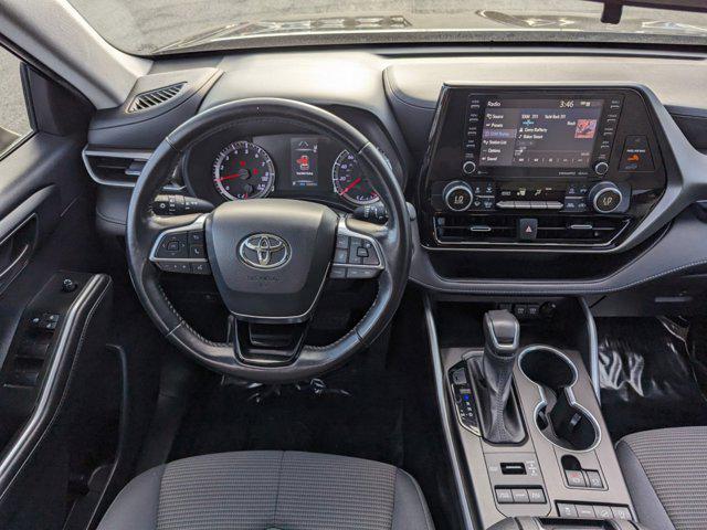 used 2021 Toyota Highlander car, priced at $28,846