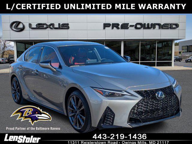 used 2022 Lexus IS 350 car, priced at $40,385