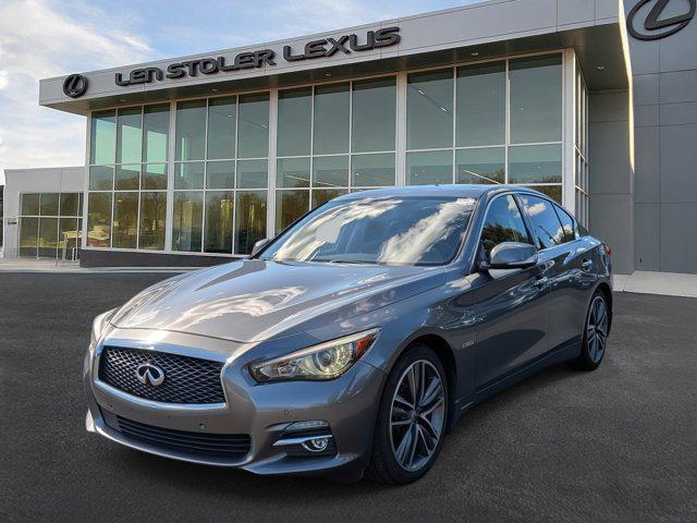 used 2016 INFINITI Q50 Hybrid car, priced at $14,500