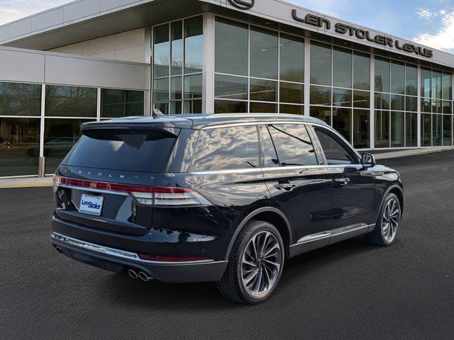 used 2023 Lincoln Aviator car, priced at $45,500
