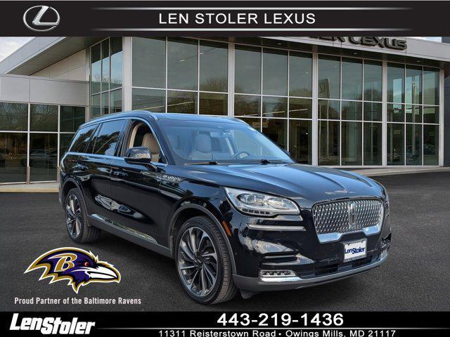 used 2023 Lincoln Aviator car, priced at $45,500