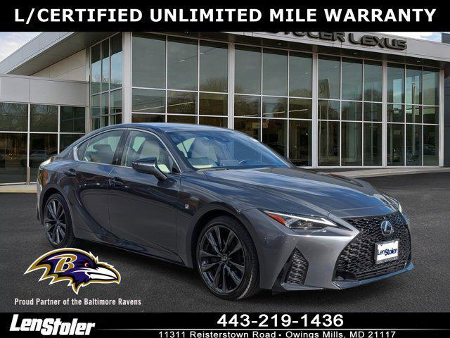used 2023 Lexus IS 350 car, priced at $42,100