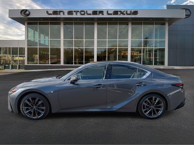 used 2023 Lexus IS 350 car, priced at $41,500