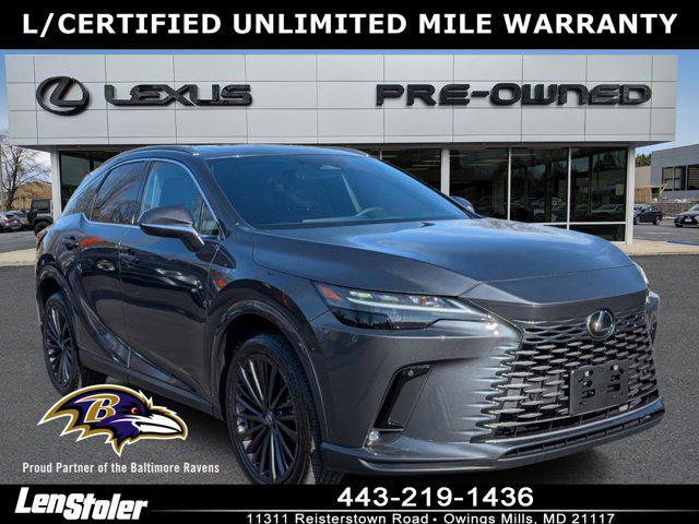 used 2025 Lexus RX 350 car, priced at $56,789