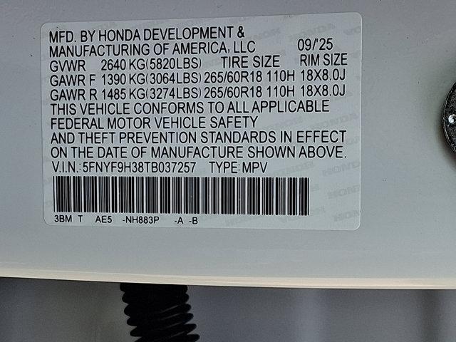new 2026 Honda Passport car, priced at $47,210