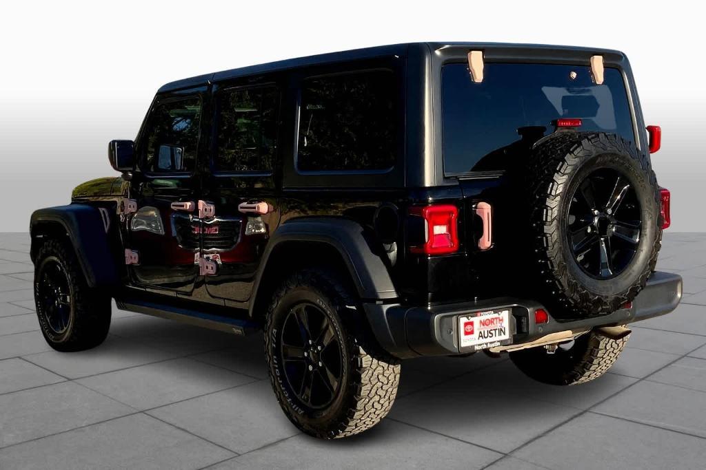 used 2020 Jeep Wrangler Unlimited car, priced at $27,506