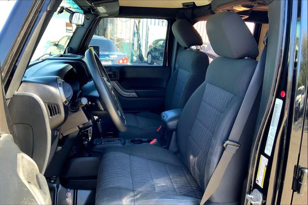 used 2011 Jeep Wrangler Unlimited car, priced at $13,804