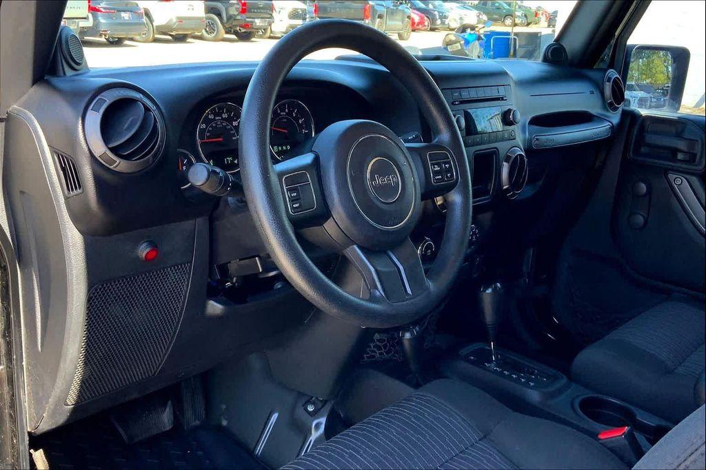 used 2011 Jeep Wrangler Unlimited car, priced at $13,804