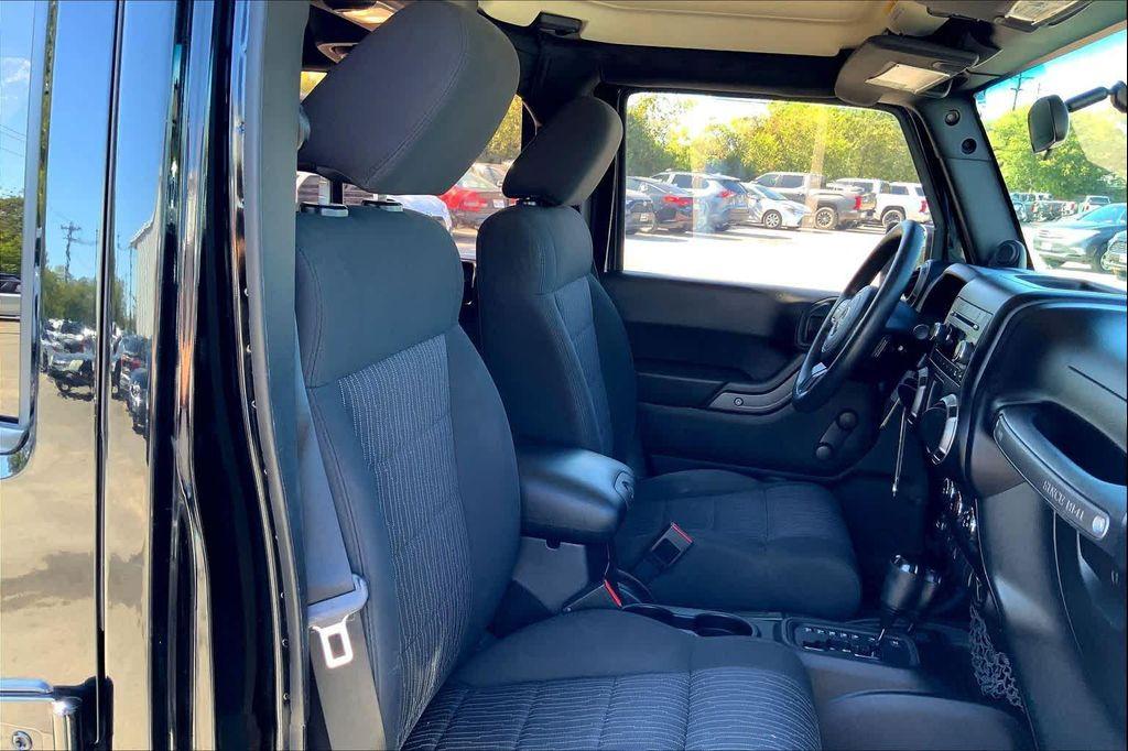 used 2011 Jeep Wrangler Unlimited car, priced at $13,804