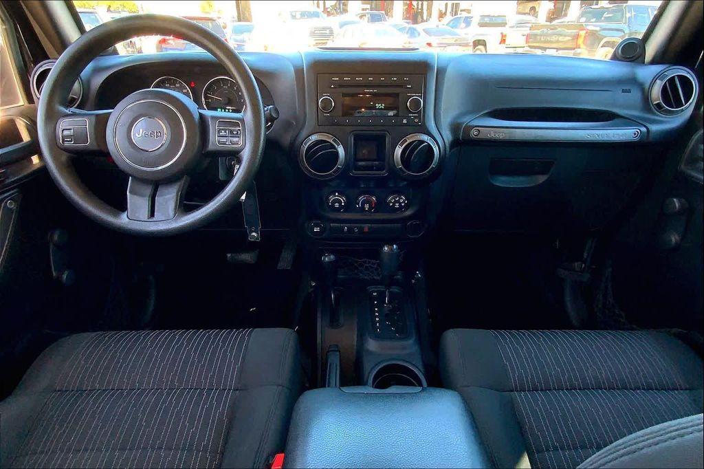 used 2011 Jeep Wrangler Unlimited car, priced at $13,804