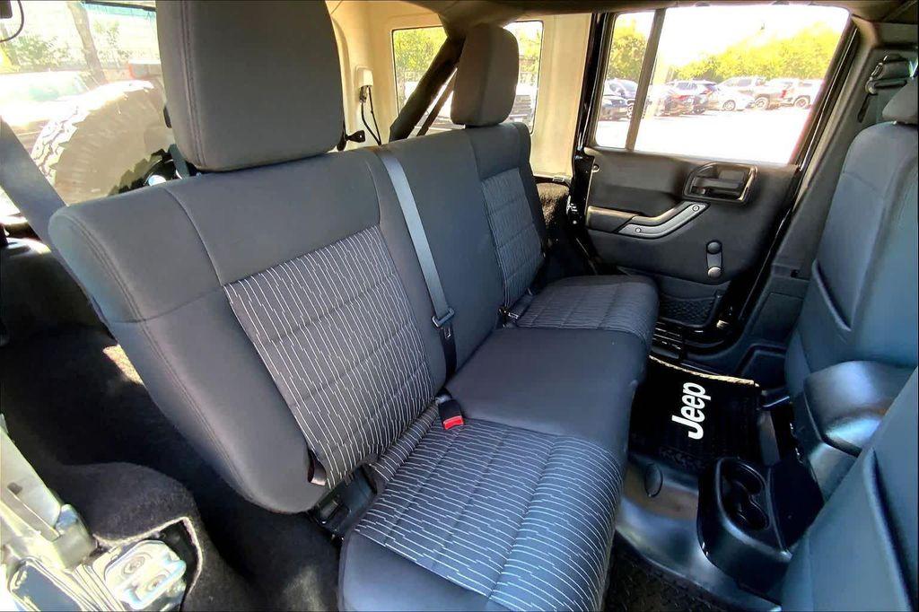 used 2011 Jeep Wrangler Unlimited car, priced at $13,804