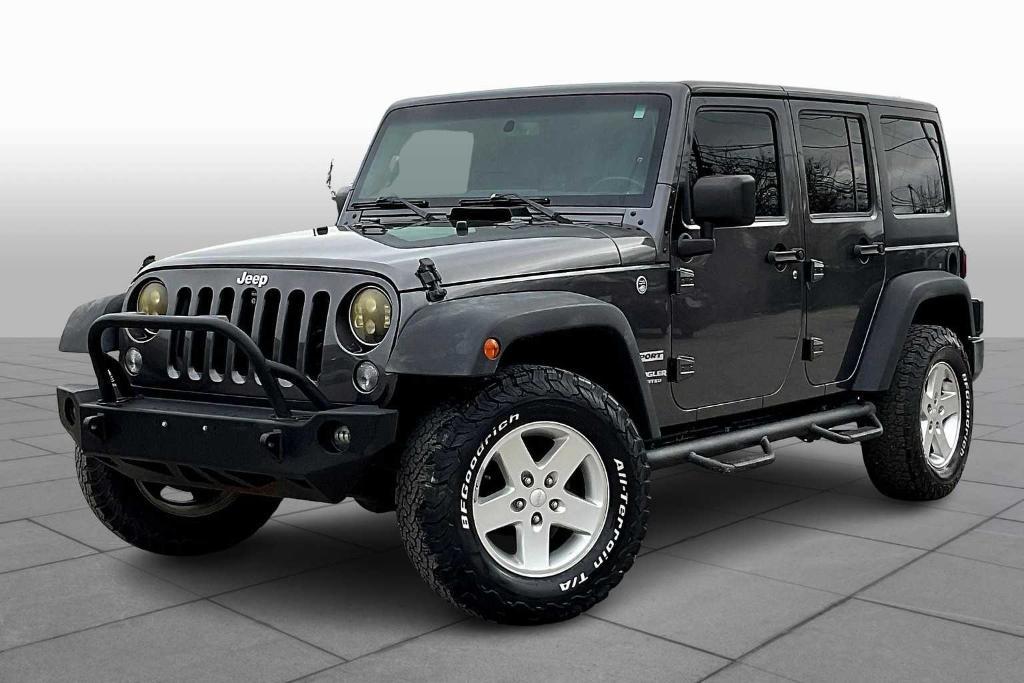 used 2016 Jeep Wrangler Unlimited car, priced at $19,337