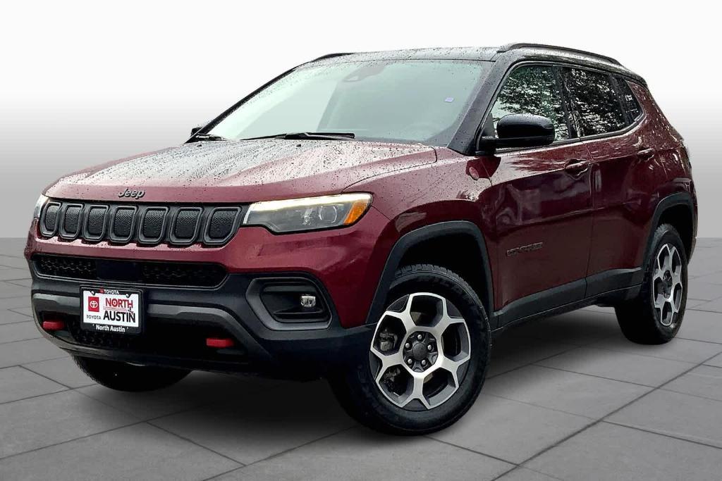 used 2022 Jeep Compass car, priced at $25,499