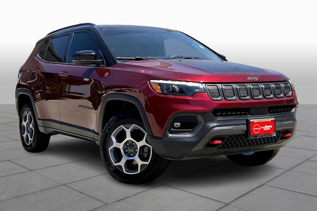 used 2022 Jeep Compass car, priced at $25,499