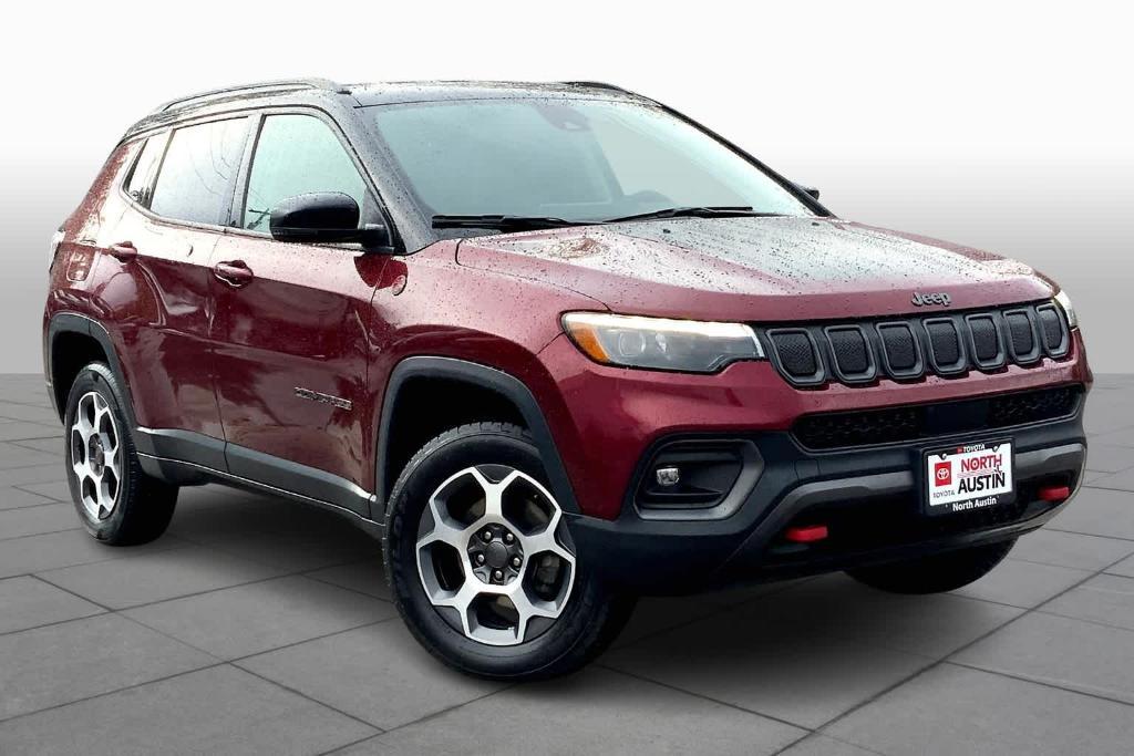 used 2022 Jeep Compass car, priced at $25,499