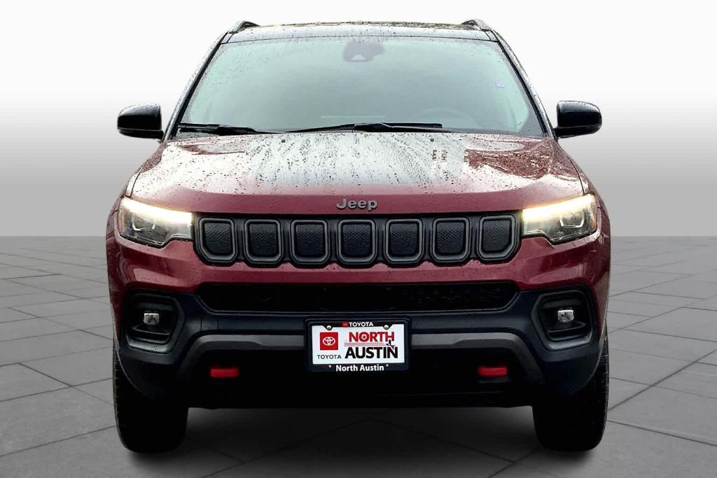 used 2022 Jeep Compass car, priced at $25,499