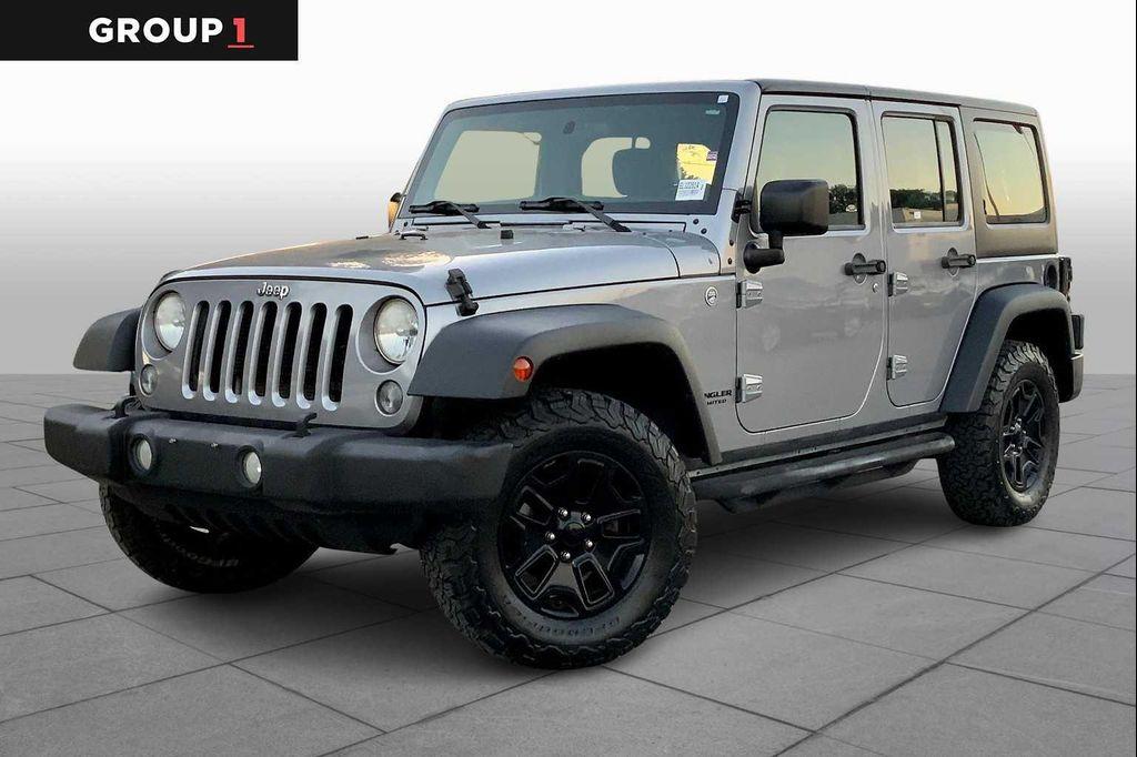 used 2014 Jeep Wrangler Unlimited car, priced at $16,899