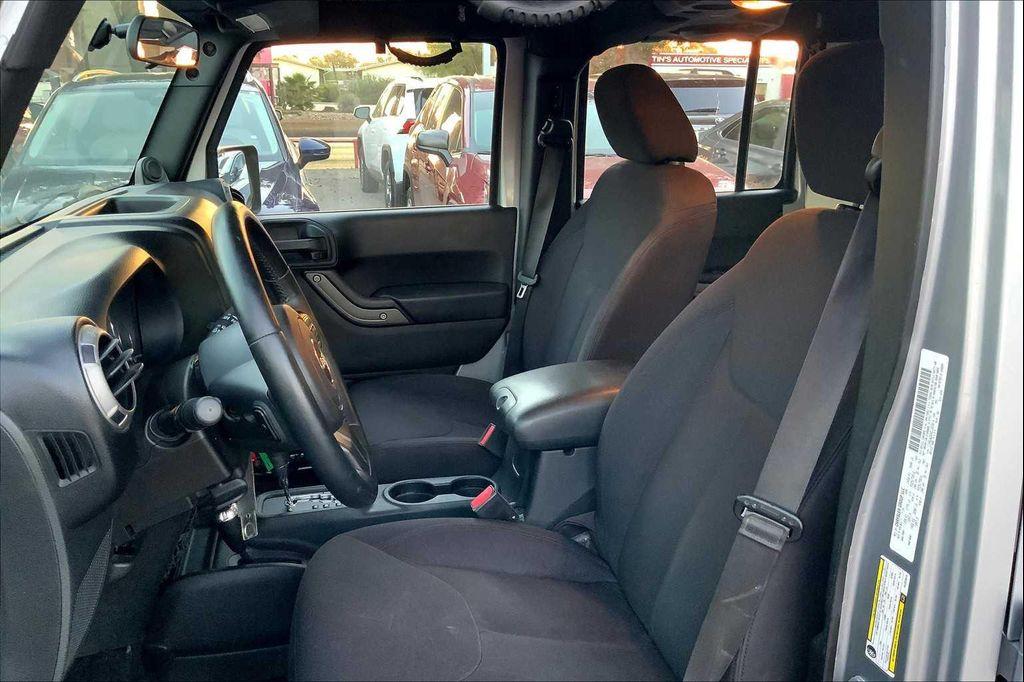 used 2014 Jeep Wrangler Unlimited car, priced at $16,899