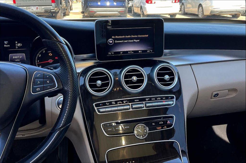 used 2015 Mercedes-Benz C-Class car, priced at $13,889