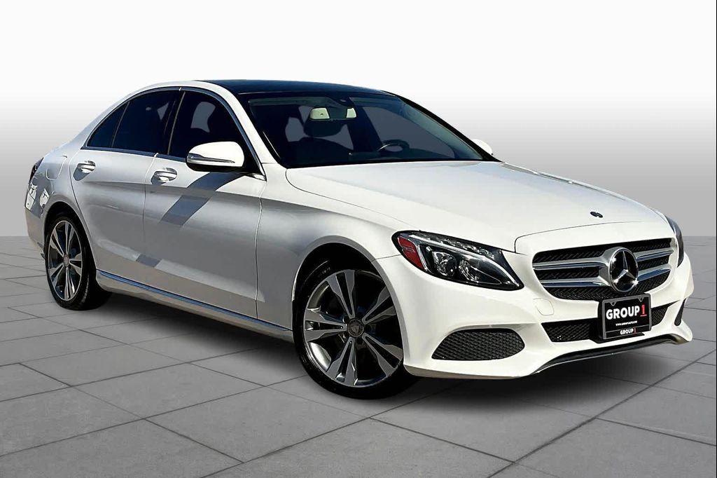 used 2015 Mercedes-Benz C-Class car, priced at $13,889