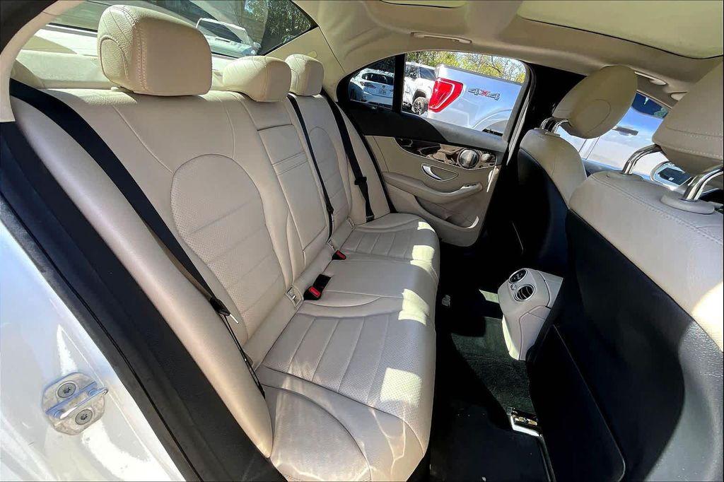 used 2015 Mercedes-Benz C-Class car, priced at $13,889