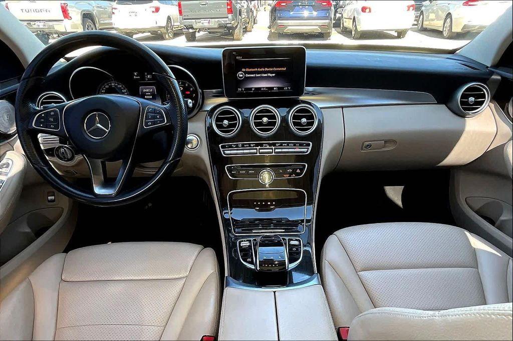 used 2015 Mercedes-Benz C-Class car, priced at $13,889