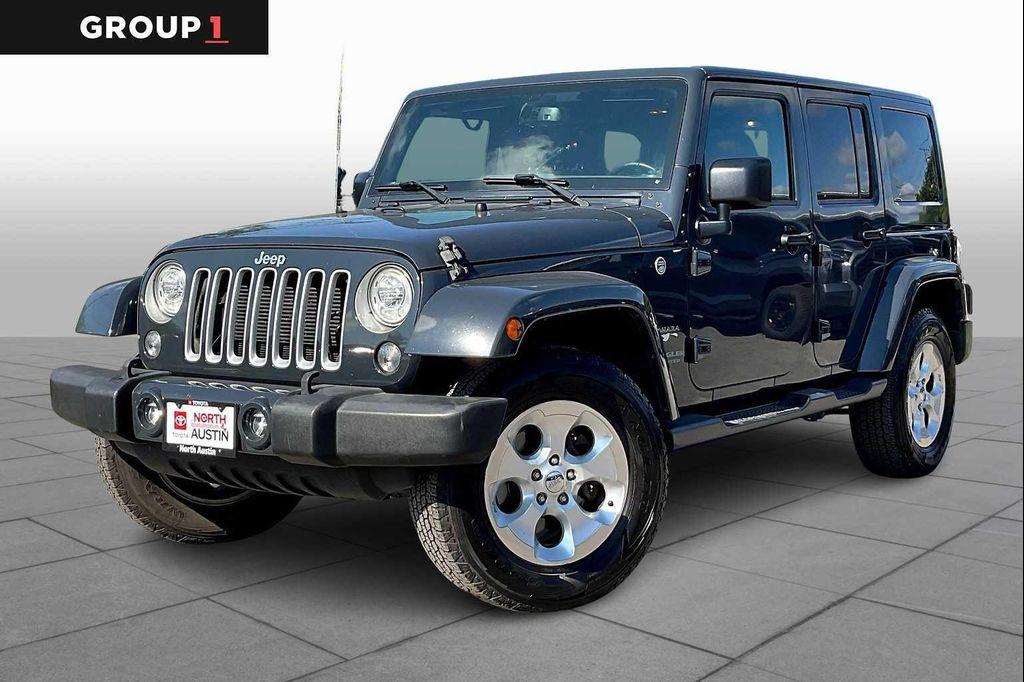 used 2017 Jeep Wrangler Unlimited car, priced at $19,366