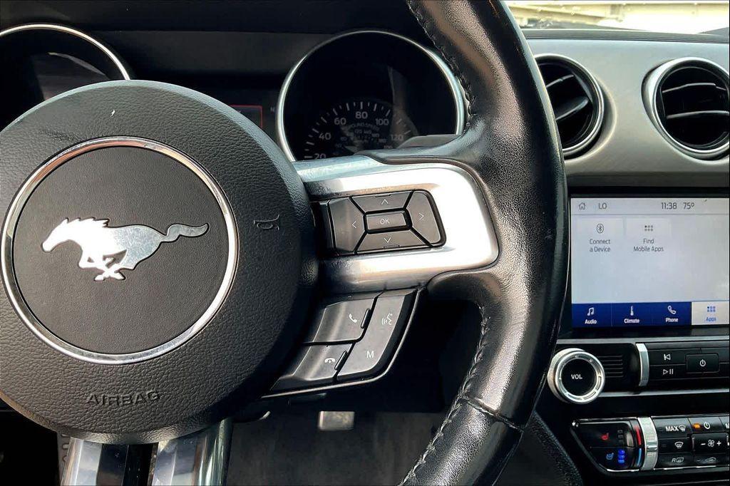 used 2022 Ford Mustang car, priced at $24,787